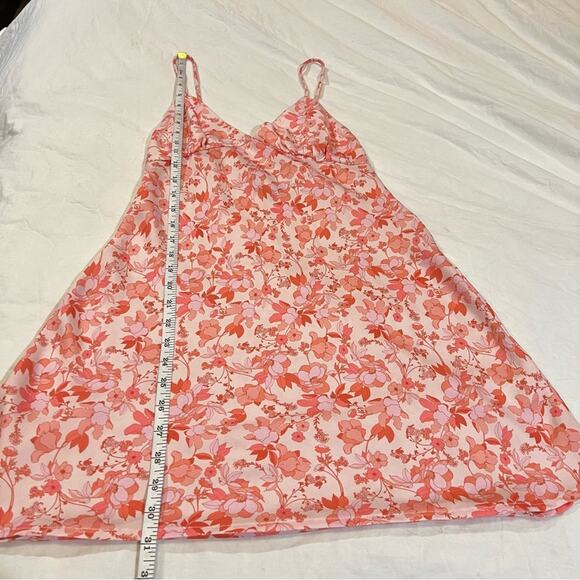 Resa Maddox Slip Mini Dress in Pink Floral size XS - Picture 7 of 9